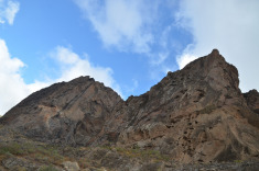 суровые остатки вулканов...