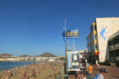 Пляж Лас Кантерас, 1 января 2015