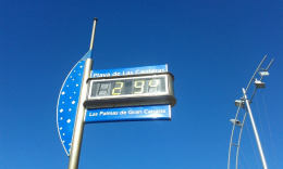 Пляж Лас Кантерас ,декабрь 2014