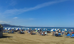 Пляж Лас Кантерас , декабрь