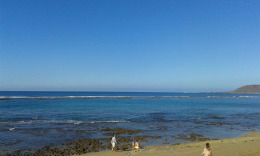 Пляж Лас Кантерас - океан как тарелка...