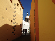 Агуимес, узкие улочки