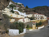 Артенара, дома в пещерах