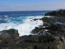 Арукас, побережье - шторм
