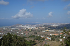 вид с пико де Бандама на Лас Палмас